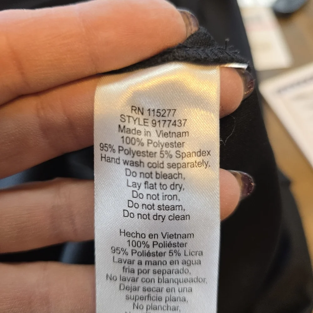 Ignite Evenings Black Chiffon Caped Cocktail Dress 10 - Picture 8 of 10